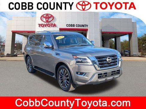 Used 2024 Nissan Armada Platinum w/ Cargo Package image 1