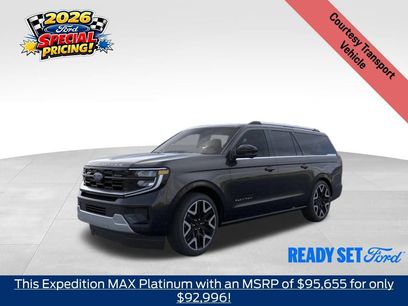 New 2026 Ford Expedition Max Platinum w/ Platinum Ultimate Package