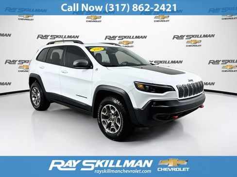 Used 2021 Jeep Cherokee Trailhawk w/ Trailer Tow Group AWD/4WD image 1
