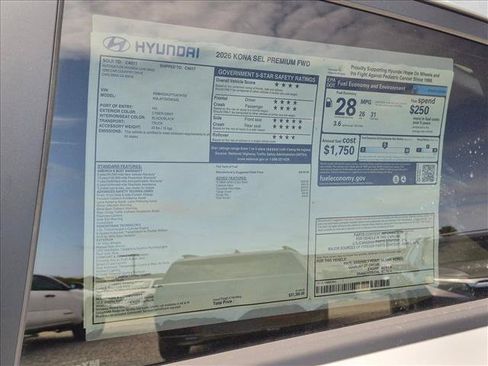New 2026 Hyundai Kona SEL Premium FWD image 18