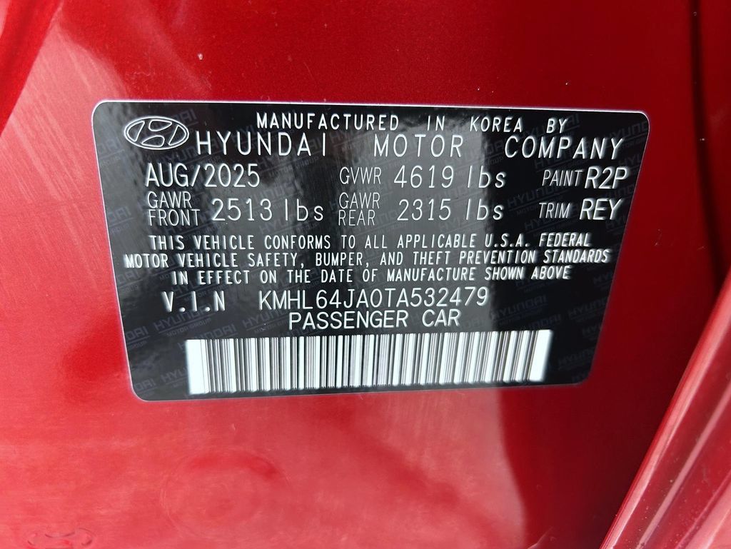 Used 2026 Hyundai Sonata SEL AWD/4WD image 27