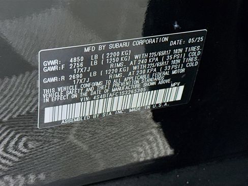 Certified 2025 Subaru Outback Premium w/ Popular Package #1 AWD/4WD image 35