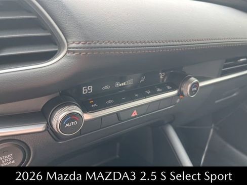 New 2026 MAZDA MAZDA3 s Sport image 17