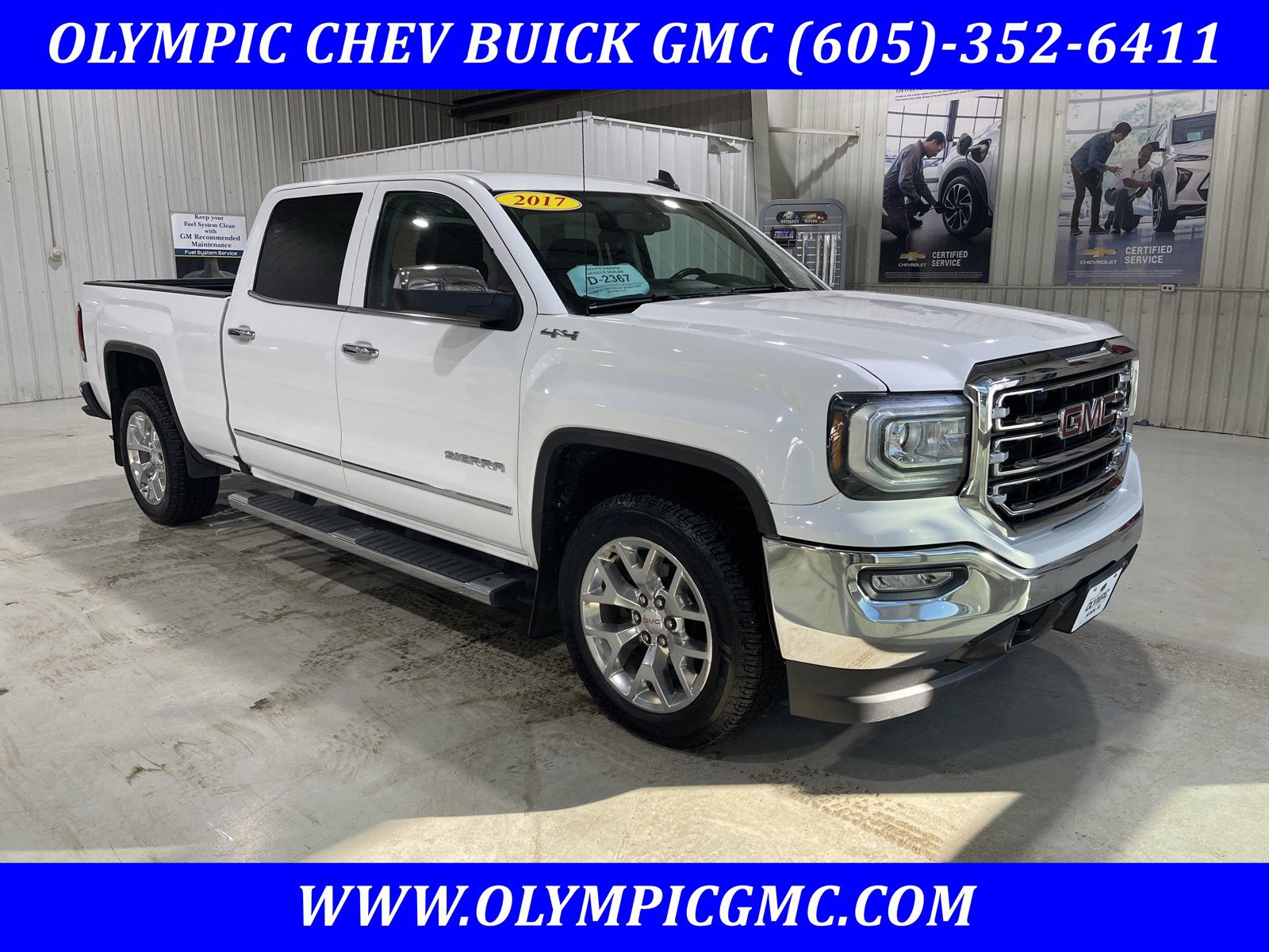 Used 2017 GMC Sierra 1500 SLT w/ SLT Premium Package AWD/4WD image 1