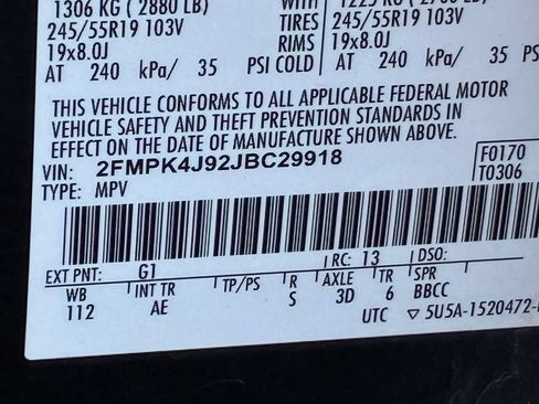 Used 2018 Ford Edge SEL w/ Equipment Group 201A AWD/4WD image 54