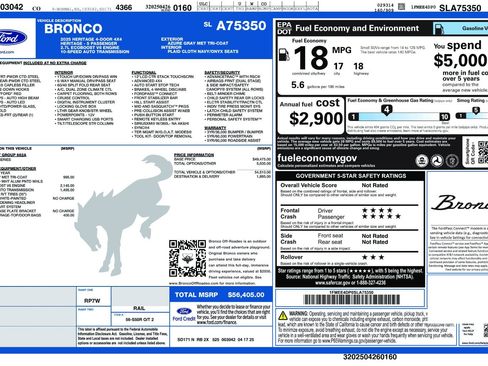 Used 2025 Ford Bronco Heritage Edition image 11