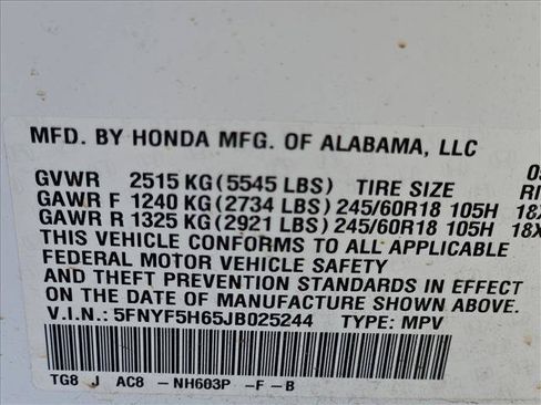 Used 2018 Honda Pilot EX-L image 15