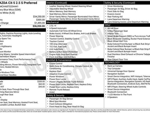 New 2026 MAZDA CX-5 Preferred AWD/4WD image 4