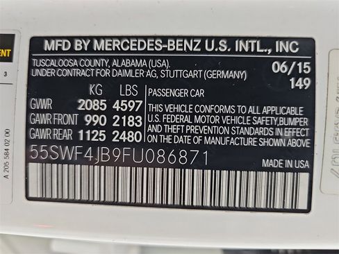 Used 2015 Mercedes-Benz C 300 Sedan image 41