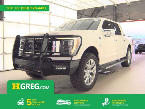 Used 2021 Ford F150 Lariat w/ Equipment Group 502A High AWD/4WD image 1