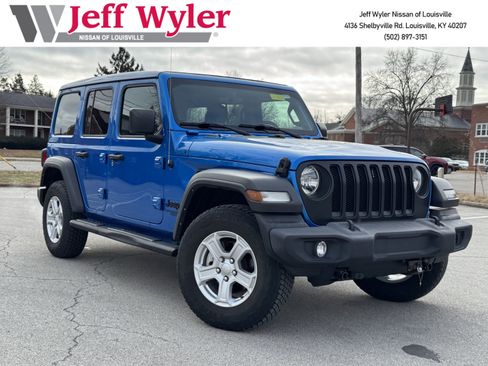 Used 2021 Jeep Wrangler Unlimited Sport w/ Sun And Sound Package image 1