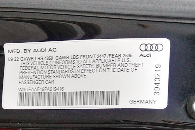 Used 2023 Audi A4 2.0T Premium Plus w/ Premium Plus Package AWD/4WD image 14