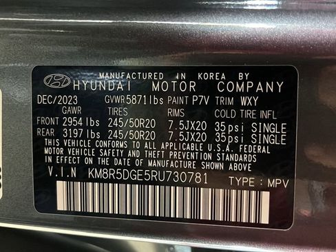 Used 2024 Hyundai Palisade Limited AWD/4WD image 29