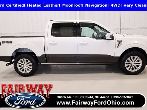 Certified 2024 Ford F150 King Ranch w/ FX4 Off-Road Package image 1