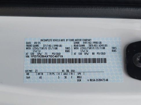 New 2026 Ford F250 XL w/ Snow Plow Prep Package image 16