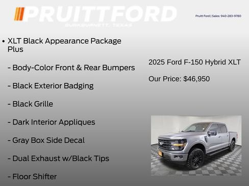 Used 2025 Ford F150 XLT w/ Equipment Group 303A High AWD/4WD image 7