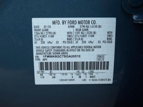 Certified 2025 Ford Explorer ST image 28