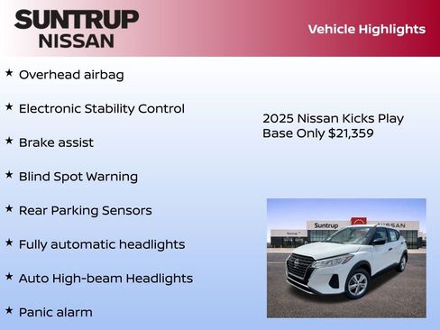 New 2025 Nissan Kicks Play S image 23