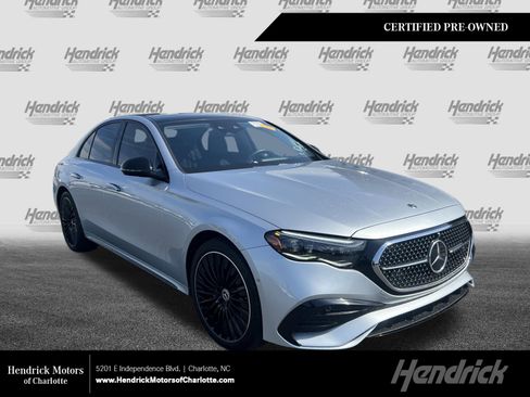 Certified 2024 Mercedes-Benz E 350 4MATIC Sedan w/ Airmatic Package image 1