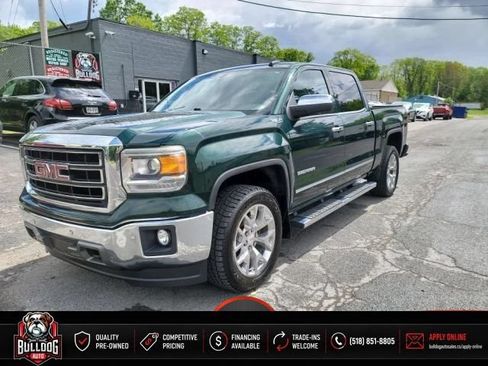 Used 2015 GMC Sierra 1500 SLT w/ SLT Crew Cab Value Package AWD/4WD image 1