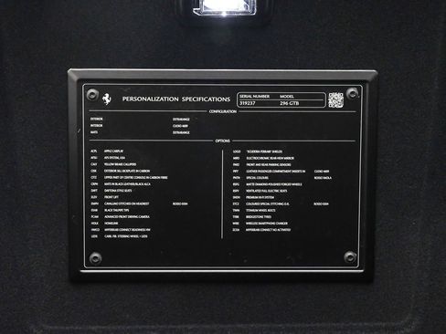 Certified 2025 Ferrari 296 GTB . image 57