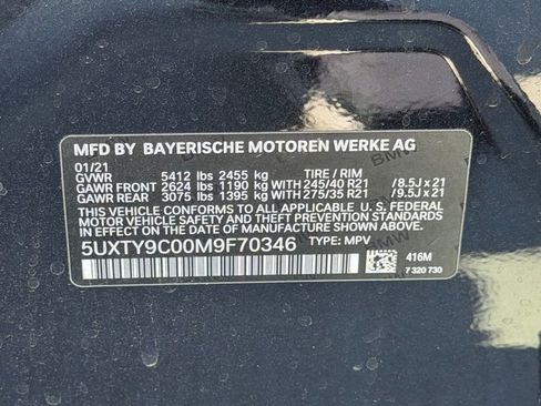 Used 2021 BMW X3 M40i w/ Executive Package AWD/4WD image 28