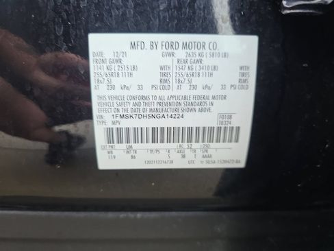 Used 2022 Ford Explorer XLT RWD image 33