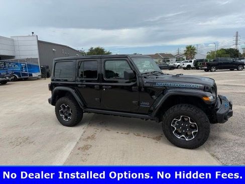 Used 2023 Jeep Wrangler Unlimited Rubicon 4xe w/ Steel Bumper Group AWD/4WD image 2