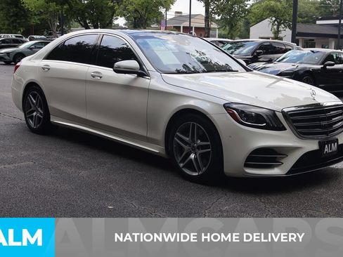 Used 2020 Mercedes-Benz S 560 Sedan w/ AMG Line Exterior image 5