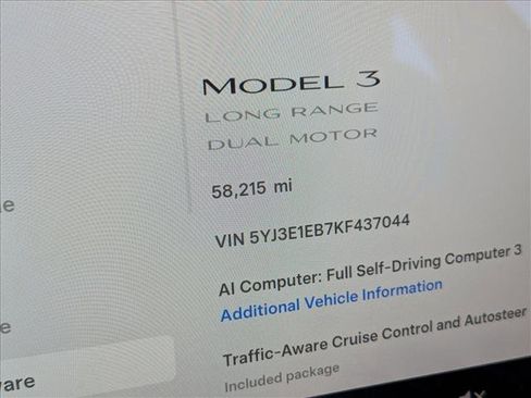 Used 2019 Tesla Model 3 Long Range AWD/4WD image 12