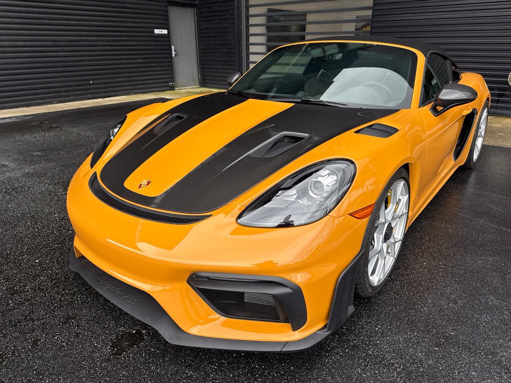 Certified 2024 Porsche 718 Boxster Spyder RS RWD 360° Tour