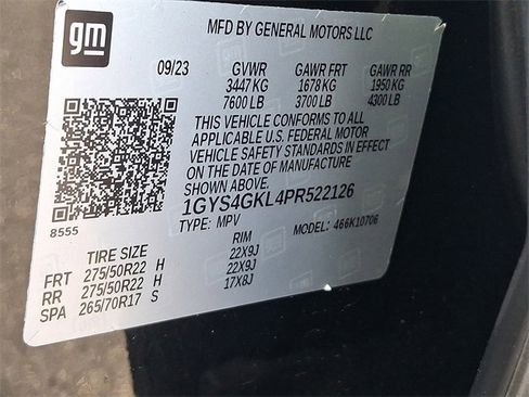 Certified 2023 Cadillac Escalade Sport Platinum w/ LPO, ONYX Package image 27