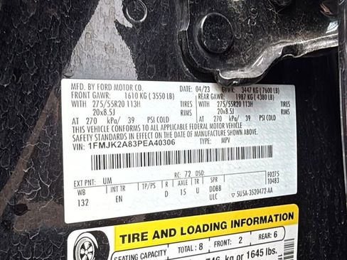 Used 2023 Ford Expedition Max Limited AWD/4WD image 32