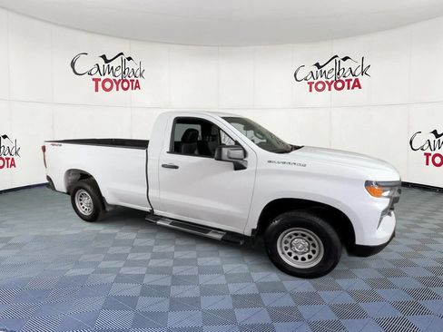 Used 2022 Chevrolet Silverado 1500 W/T w/ WT Value Package AWD/4WD image 2