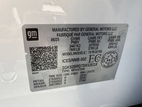 Used 2025 GMC Yukon Elevation w/ LPO, Floor Liner Package AWD/4WD image 28
