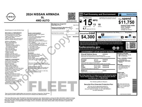 Used 2024 Nissan Armada SL image 29