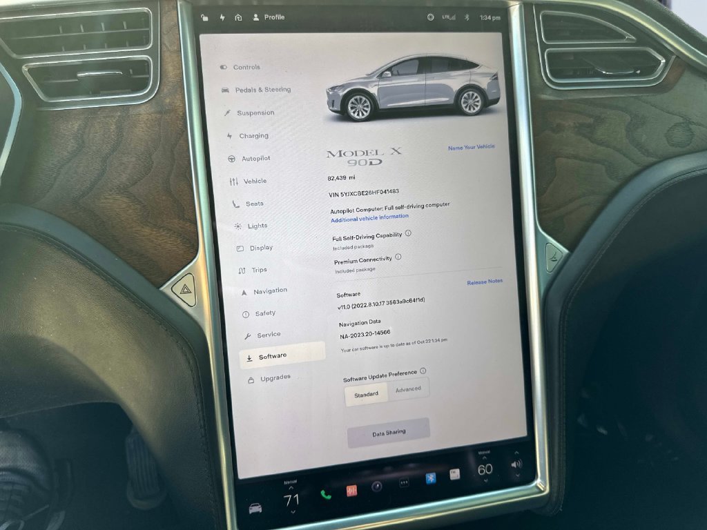 Used 2017 Tesla Model X 90D AWD/4WD image 25