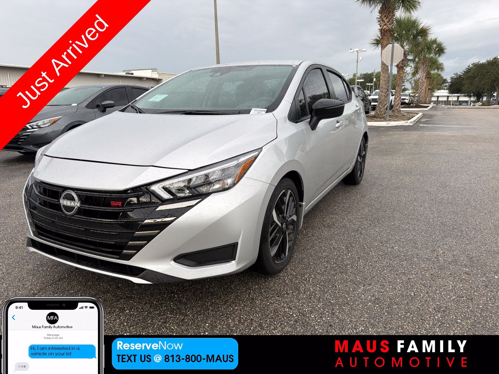 Used 2025 Nissan Versa SR w/ Trunk Package FWD image 1