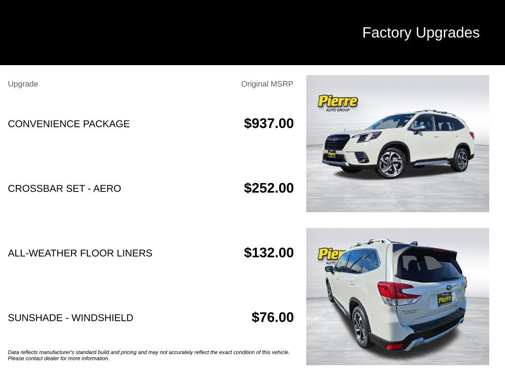 Used 2024 Subaru Forester Touring w/ Convenience Package AWD/4WD image 13