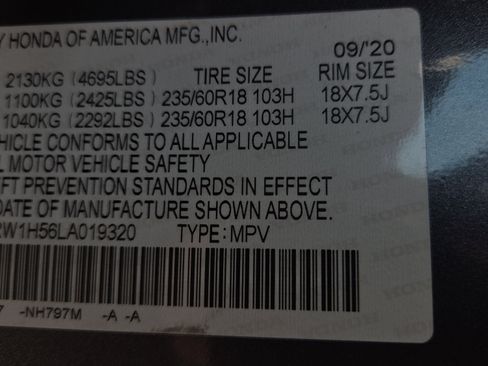 Certified 2020 Honda CR-V EX image 25