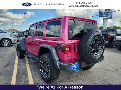 Used 2022 Jeep Wrangler Unlimited Rubicon 4xe AWD/4WD image 3