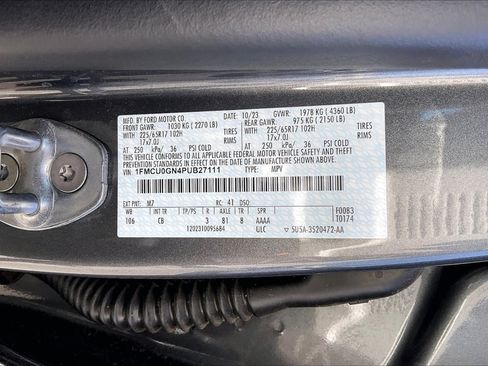 Used 2023 Ford Escape Active w/ Cold Weather Package FWD image 34