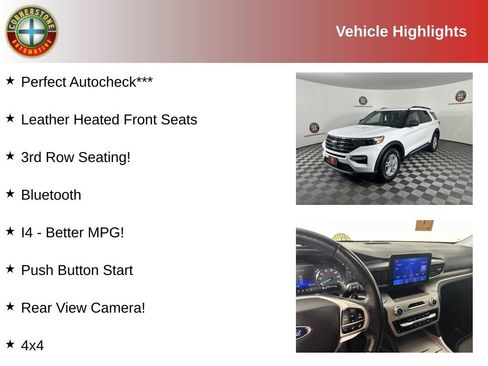 Used 2021 Ford Explorer XLT w/ Equipment Group 202A AWD/4WD image 2