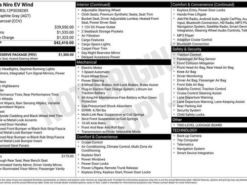 Used 2023 Kia Niro Wind w/ Wind Preserve Package image 17