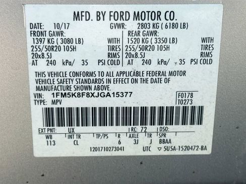 Used 2018 Ford Explorer Limited image 34