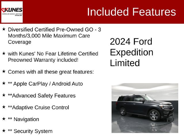 Used 2024 Ford Expedition Limited AWD/4WD image 2