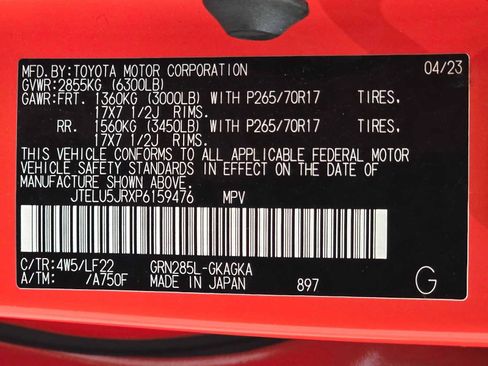 Certified 2023 Toyota 4Runner TRD Pro AWD/4WD image 32