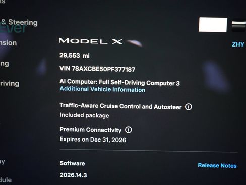 Used 2023 Tesla Model X AWD/4WD image 7
