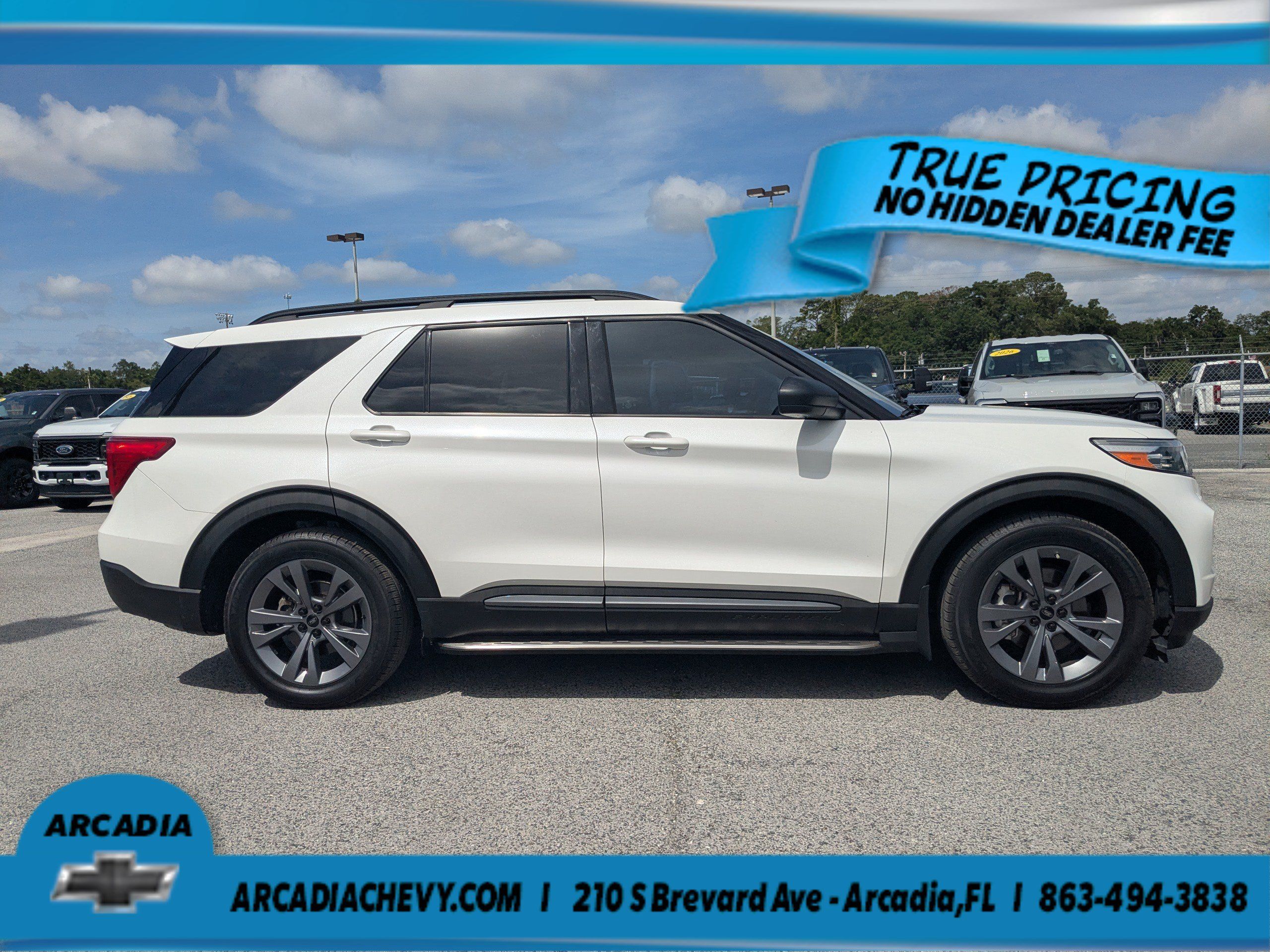 Used 2023 Ford Explorer XLT w/ Equipment Group 202A RWD image 3
