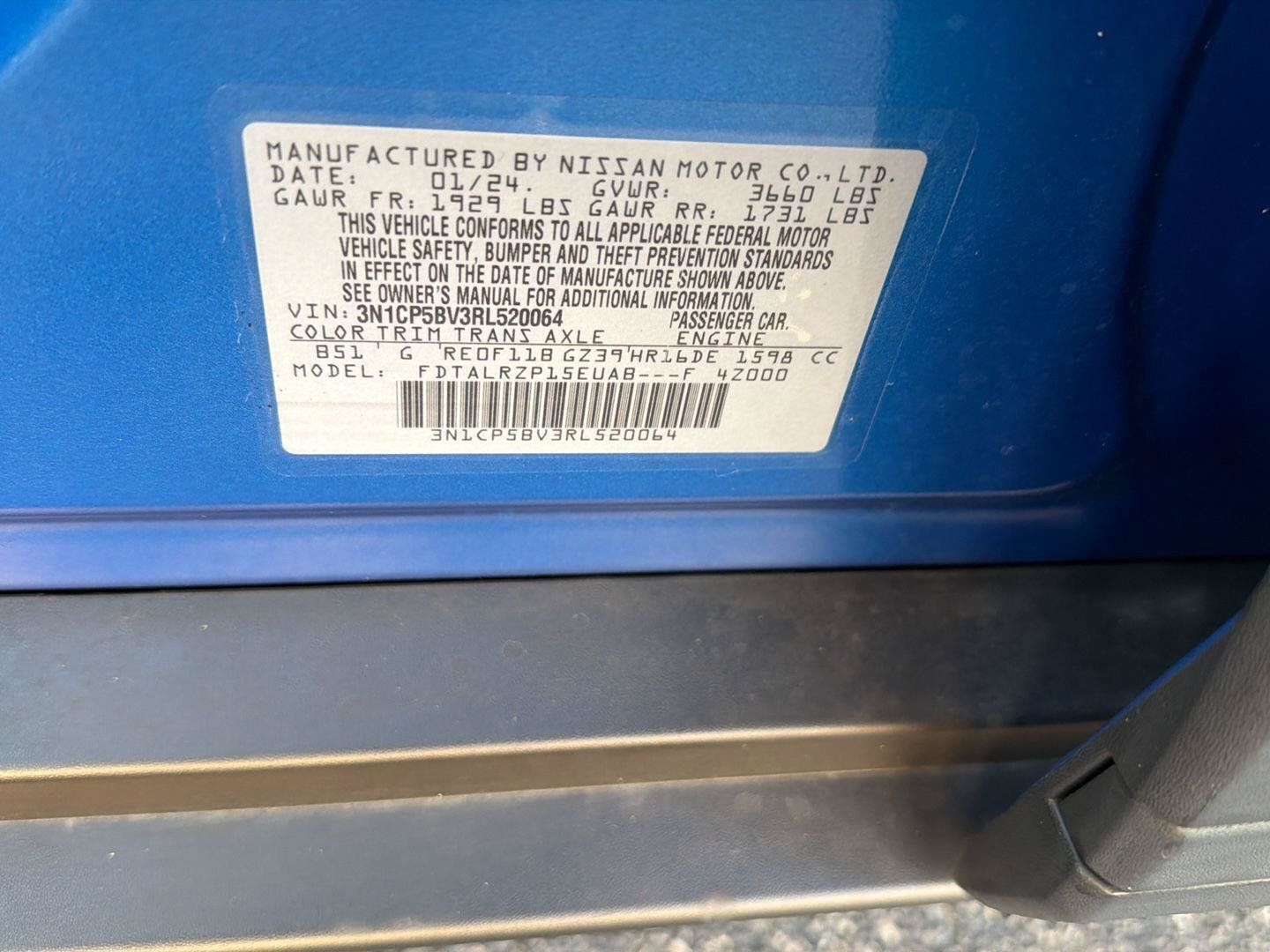 Used 2024 Nissan Kicks S FWD image 41